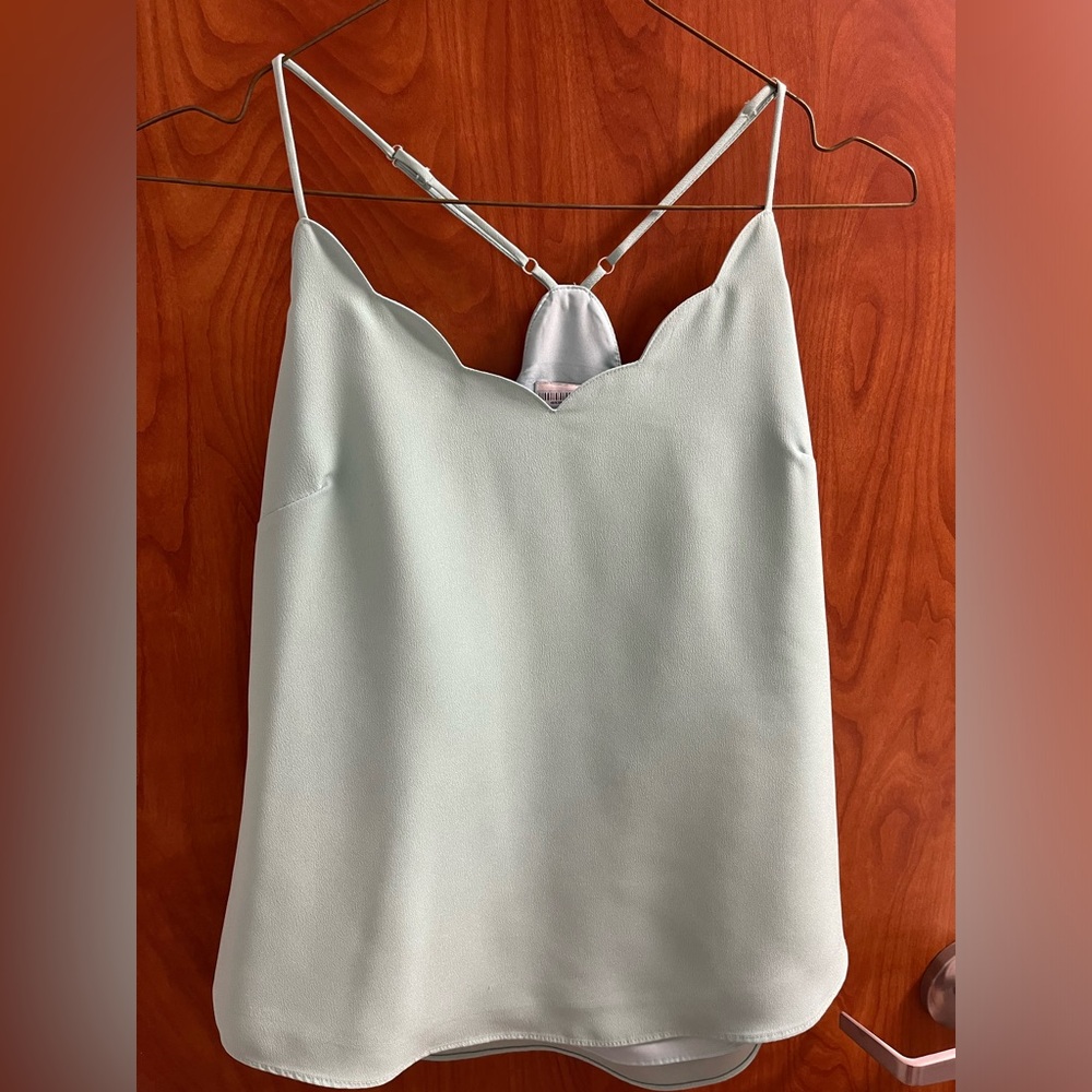 J Crew scalloped tank
